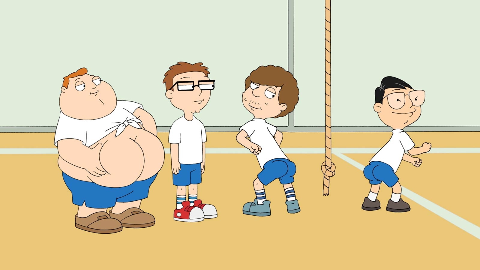Naked american dad