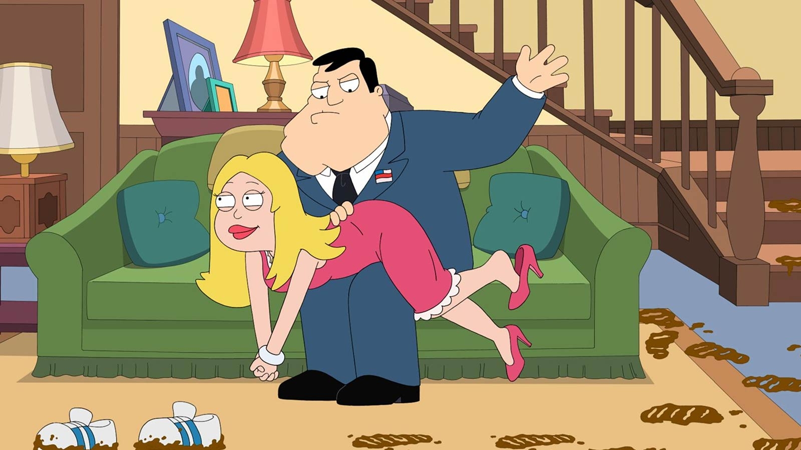 Francine spanking